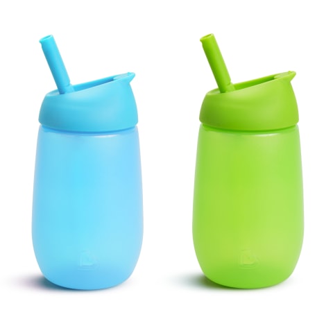 Munchkin Simple Clean Straw Tumbler, 10oz in Light Green