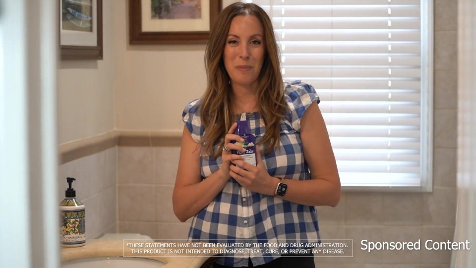 thumbnail video image 2 of Vicks Zzzquil Pure Zzzs Melatonin Liquid Sleep-Aid, 1mg, 8 oz, 2 of 7