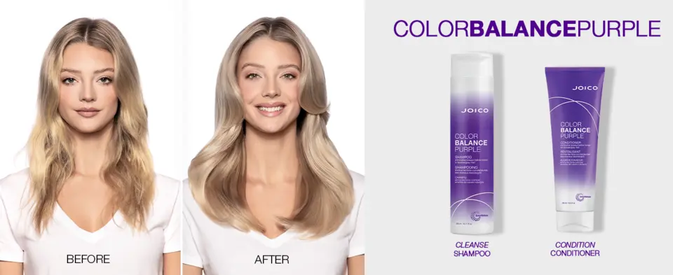 Color Balance Purple Before After