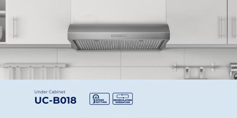 Hauslane 30 CFM Convertible Under Cabinet Range Hood in Stainless Steel UC-B018SS-30