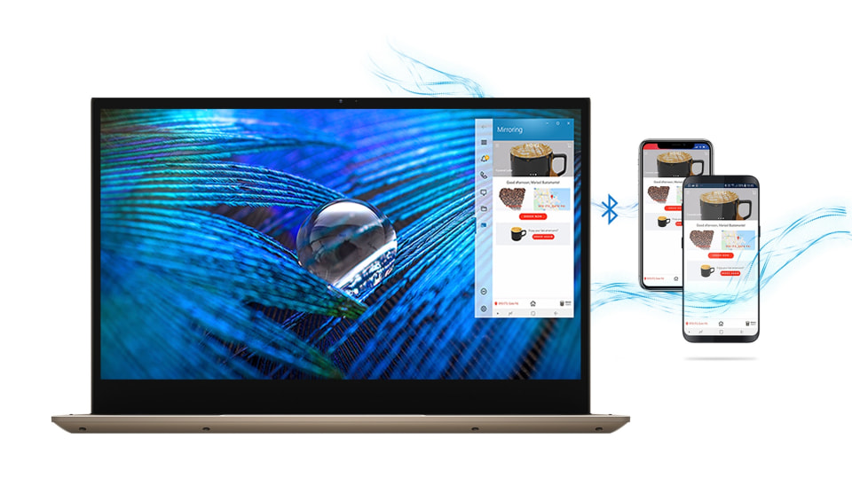 thumbnail video image 2 of Dell Inspiron 14 7405 2-in-1 - Flip design - Ryzen 5 4500U / 2.3 GHz - Win 10 Home 64-bit - 8 GB RAM - 256 GB SSD NVMe - 14" IPS touchscreen 1920 x 1080 (Full HD) -, 2 of 13