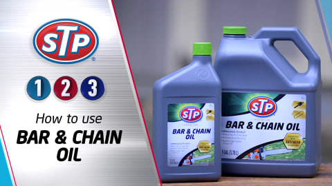 Stp chain and on sale bar lubricant