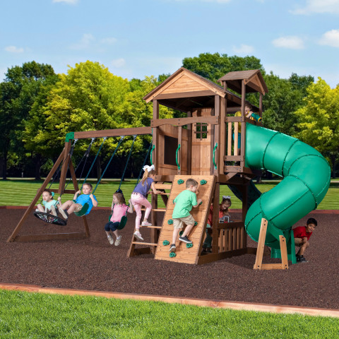 Backyard Discovery Tacoma Falls Playset Do It Yourself Costco