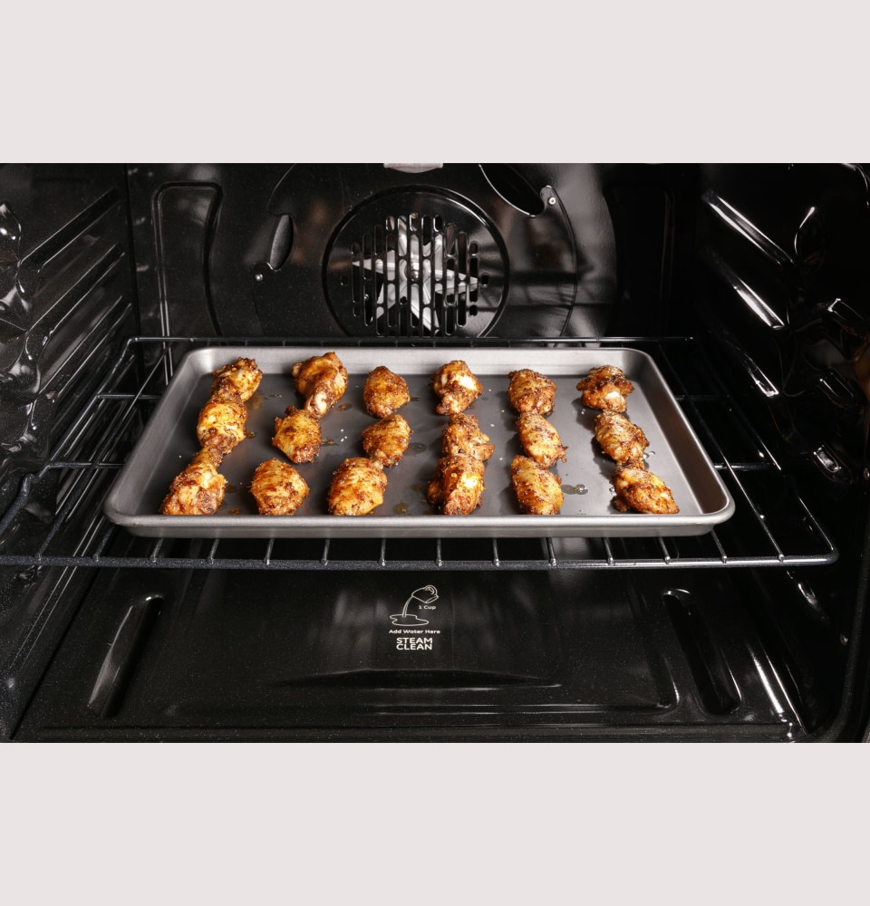 GE Profile Smart Oven with No Preheat - Black