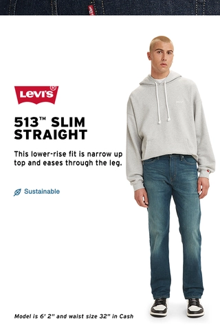 Levi's slim straight fit fashion 513