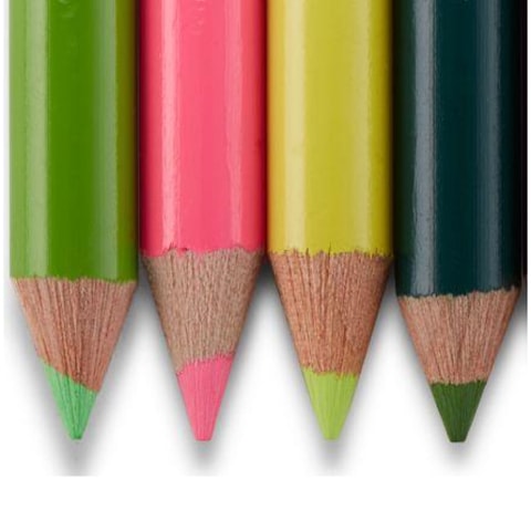 Sanford Prismacolor Thick Lead Art Pencils, Soft, White, 12/DOZ