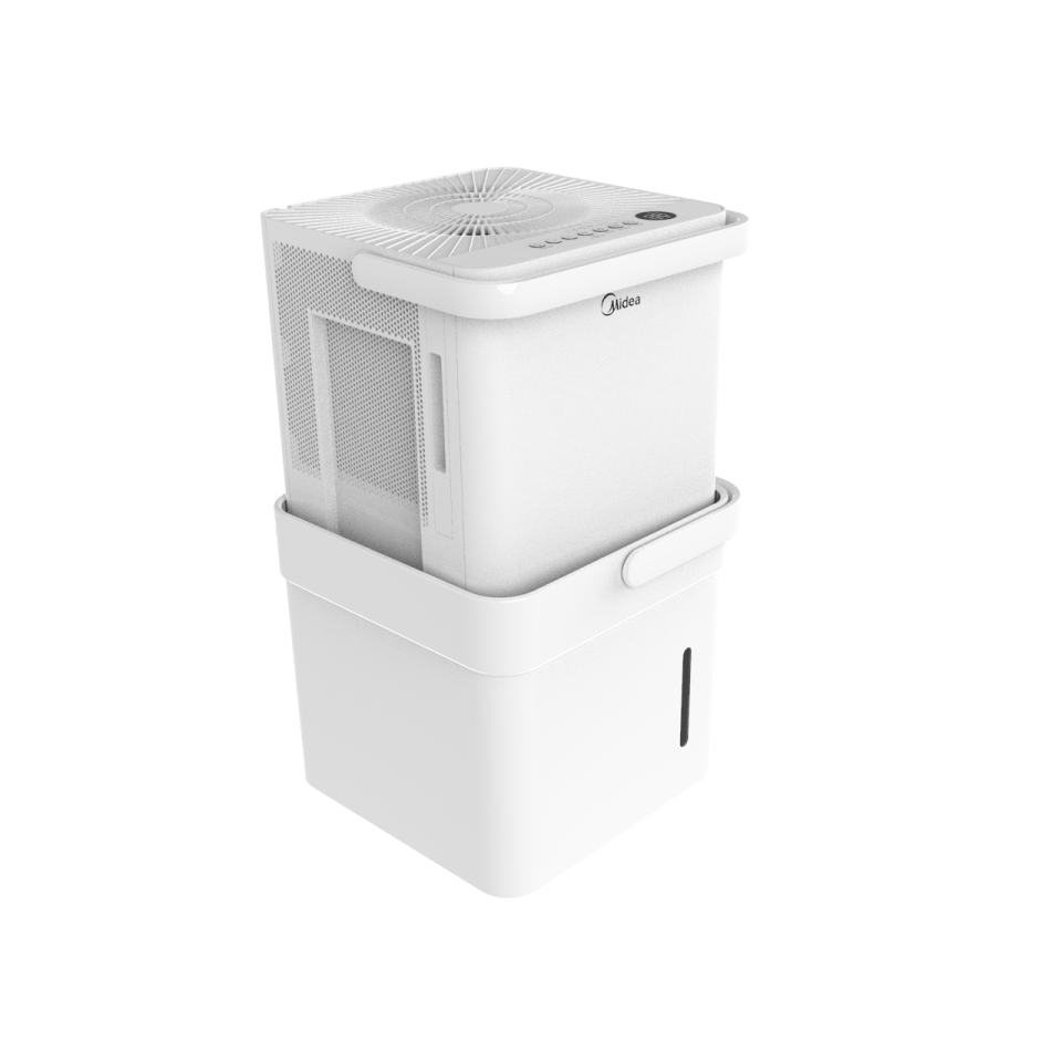 Midea Cube 20-Pint Smart Wifi Dehumidifier, Coverage up to 2,000 sq. ft., MAD20S1QWT - image 2 of 15