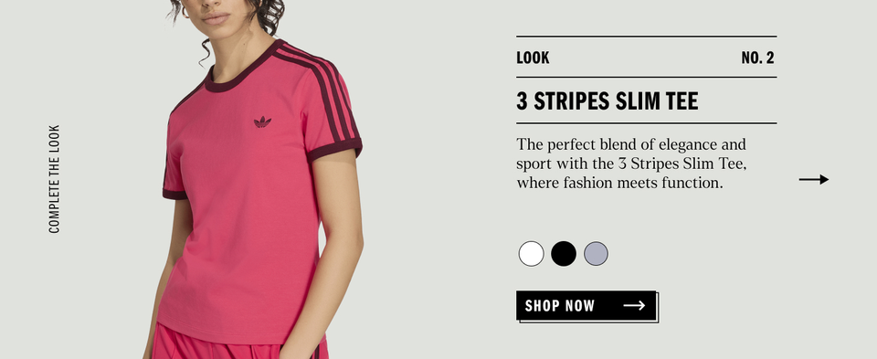 3 Stripes Slim Tee