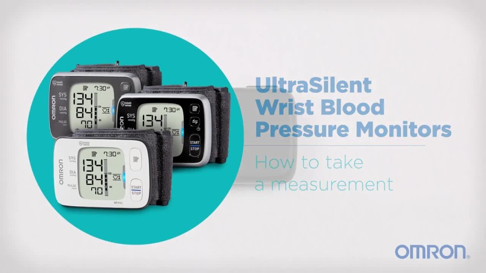 Omron 7 Series Wrist Blood Pressure Monitor (Model BP652N) 