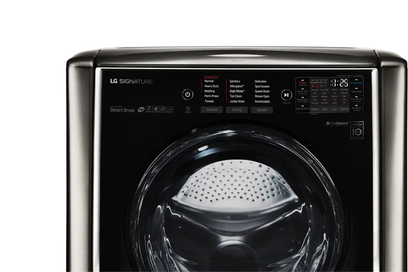 Lg signature front load washer top