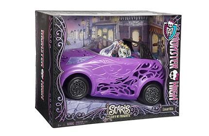 Monster High Purple Toy Car Convertible City of Frights & Frankie Stein  Doll -  Sweden