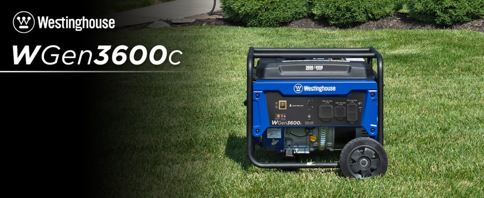thumbnail video image 2 of Westinghouse 4650 Peak Watt RV Ready Outlet, Gas Powered Portable Generator with CO Sensor, 2 of 11