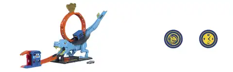 Hot Wheels City Sfreccia sul T-Rex Playset | Mattel