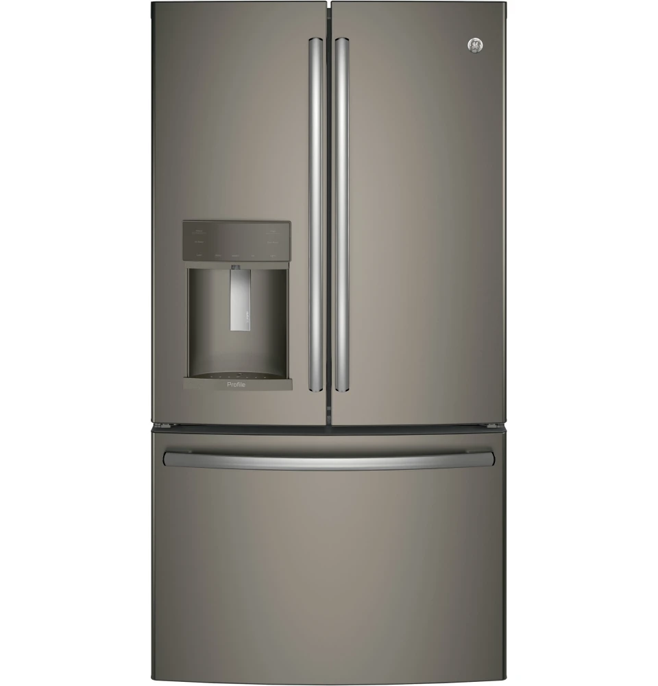GE Profile 36 in. 27.8 Cu. Ft. Black Stainless Steel French Door Refrigerator - Thumbnail 3