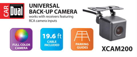 Dual Electronics - Universal Backup Camera - XCAM200