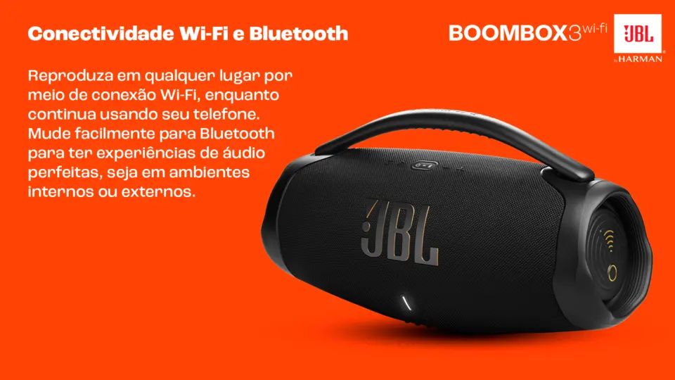 ジェイビーエル JBL Boombox 3 JBL(ジェイ ビー エル) JBL Boombox 3 Wi-Fi ポータブルWi-Fi