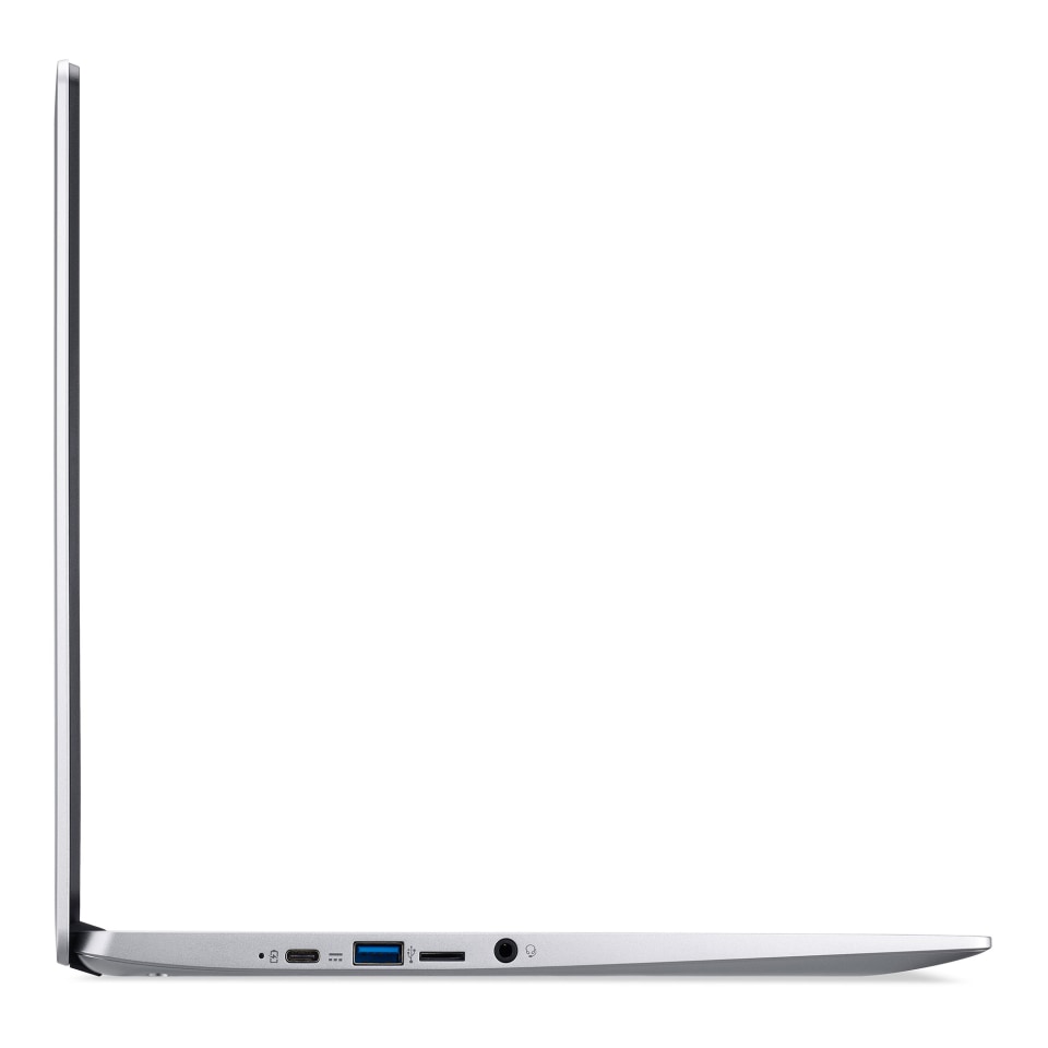Chromebook, 64GB Bluetooth Celeron Acer OS, N4020, Silver, 315 Display, Touchscreen 5.0, RAM, Chrome FHD eMMC, 15.6\