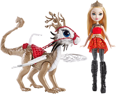 Ever After High Apple White Dragonrider 