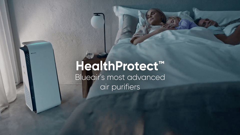 BLUEAIR Protect 7470i Smart Auto HEPASilent 22dB Air Purifier for Large Room up to 2000sqft, 24/7 Protection Against Viruses and Bacteria, Smoke Dust Pollen, Google/Alexa Voice App Control, LCD, White - image 2 of 13