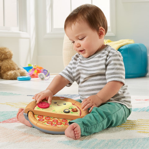 Fisher Price Laugh Learn Slice of Learning Pizza Baby Activity