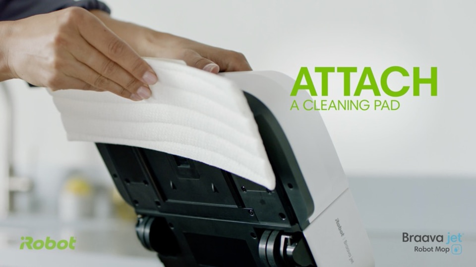 iRobot Braava Jet M6 (6110) Ultimate Robot Mop WiFi Connected, Precision Jet Spray, Smart