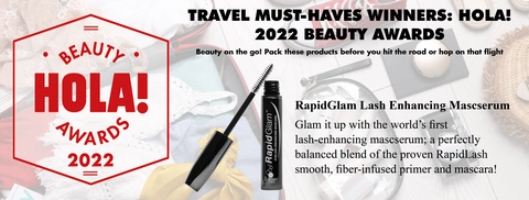 RapidGlam Wins Travel Must-Haves in Hola! 2022 Beauty Awards