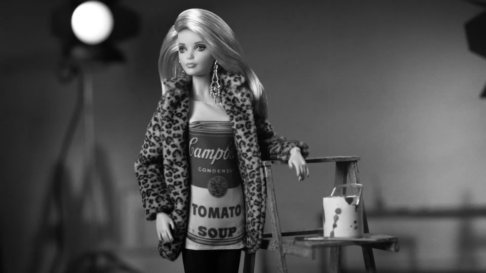 Barbie Andy Warhol Campbell's Soup Doll - Walmart.com