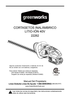 greenworks max 40v cordless hedge trimmer