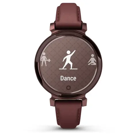 【廃盤】 Garmin Lily Classic ダークブラウン パロマ レザー Lily 2 Classic | スマートウォッチ | Garmin 日本