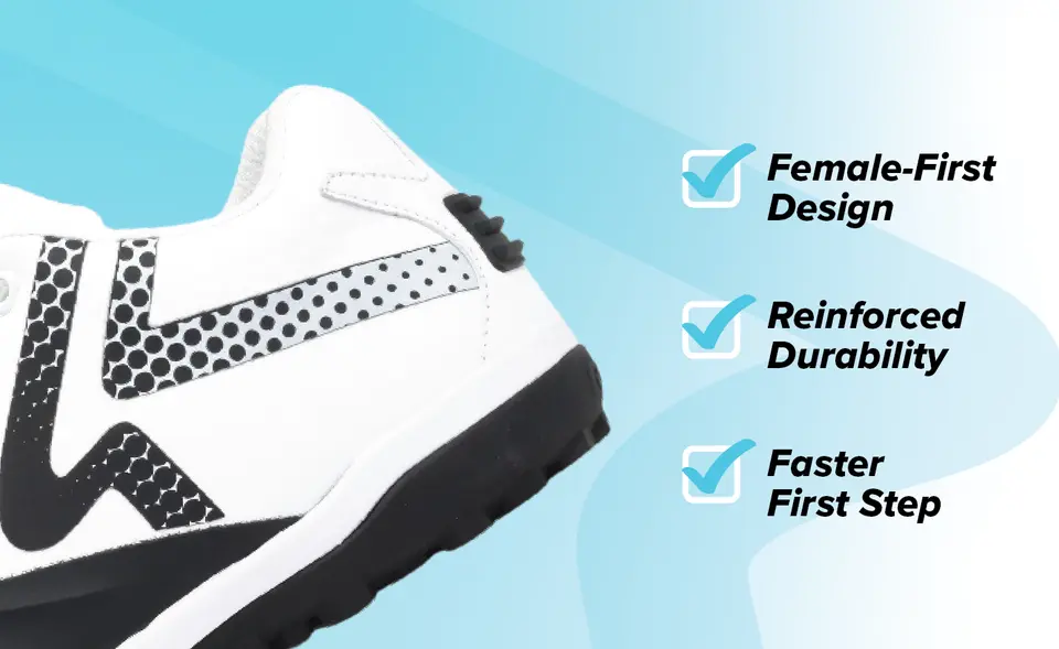 Crampons de Softball moulé Nike Lunar Hyperdiamond Varsity MCS Blanc