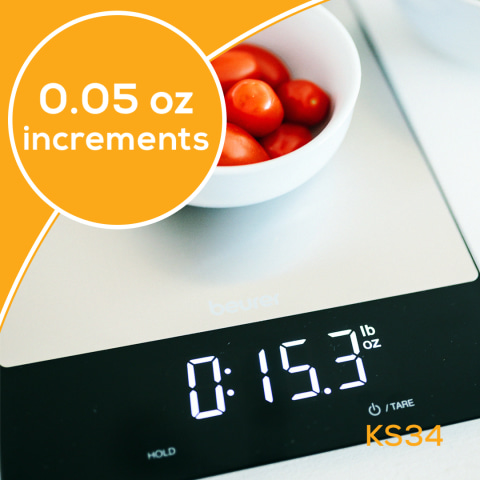 Beurer Digital Kitchen Food Scale, KS34
