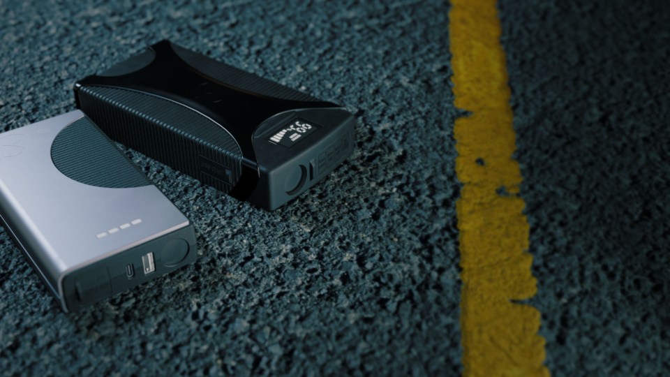 thumbnail video image 2 of Cobra Jump Starter 800A - Lithium-ion Jump Starter & Power Bank with Fast Charge USB | LED Flashlight | Jumper Cables | 800 Amp Peak Power for any Car | SUV or Motorcycle 12V Battery, 2 of 4