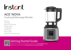 Instant Ace Nova Cooking & Beverage Blender - Silver for sale online