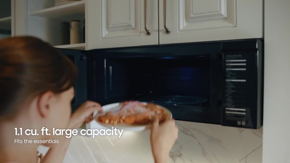 Samsung 1.1 Cu. Ft. Low Profile Over the Range Stainless Steel