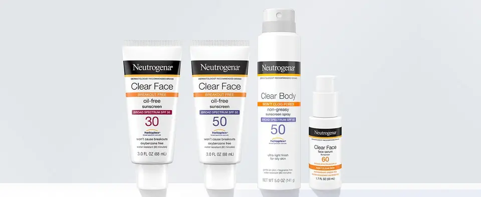 daily face sunscreen, oily acne prone skin care, water based sunscreen, sun skin care, facial SPF