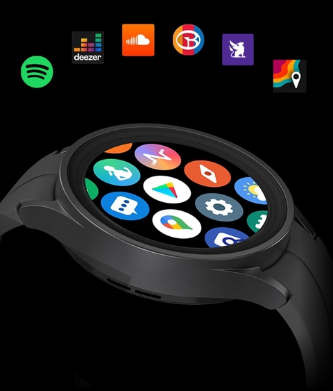 Samsung Titanium Galaxy Pro Black 45mm Watch5 LTE -