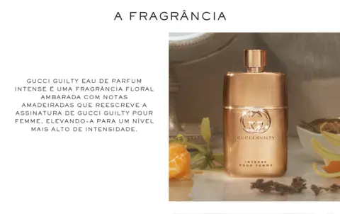 Guilty Intense Gucci – Perfume Feminino – Eau de Parfum - Época