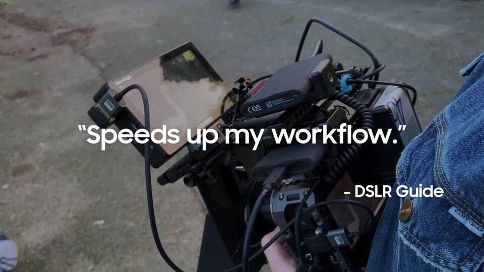 thumbnail video image 2 of 2TB Samsung T9 Portable SSD, 2 of 9