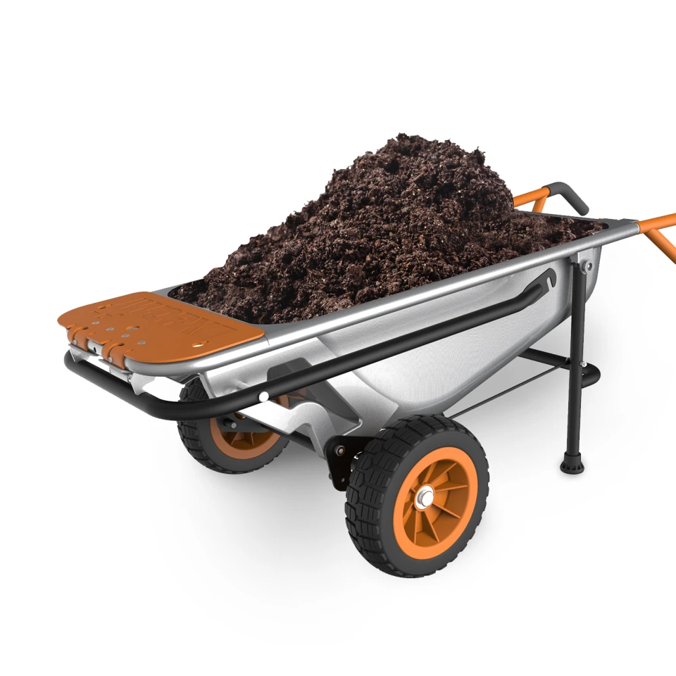 Worx WG050 Aerocart 8 in 1 Yard Cart Wheelbarrow Dolly Shop Black Friday Deals for 2024 Walmart