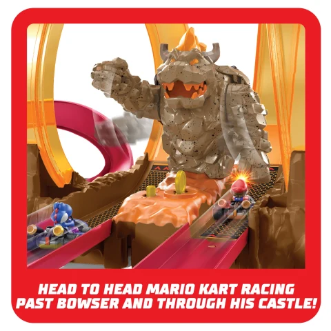 NEW Hot Wheels Mario outlets Kart Bowser’s Castle Chaos