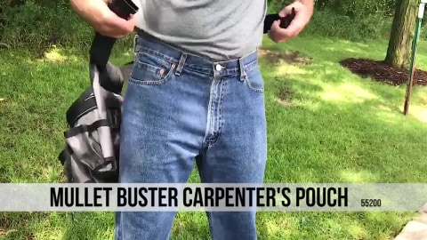 Bucket Boss Mullet Buster Carpenter's Pouch - 55200