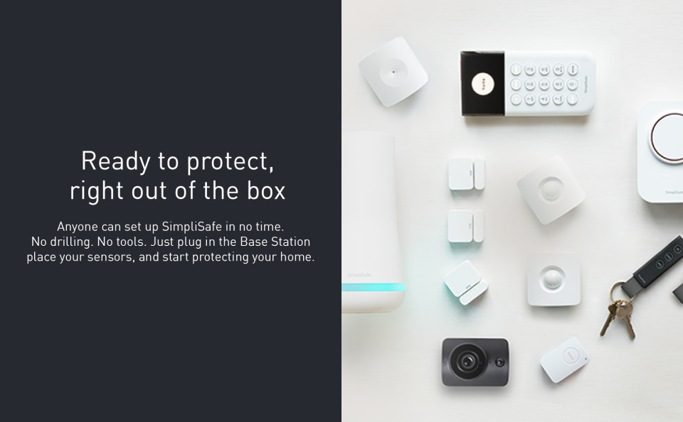 SimpliSafe Wireless Entry Sensor, 6Pack Homesmartcamera