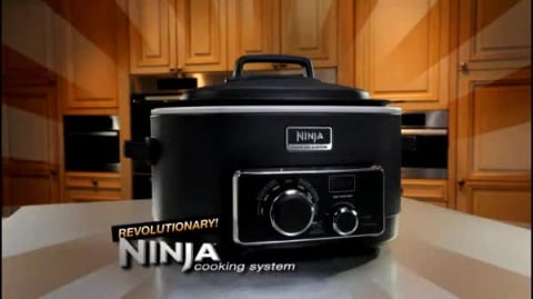 NINJA 3 in 1 Cooking System MC702Q2 1200W Multicooker 6 Quart Blue TESTED