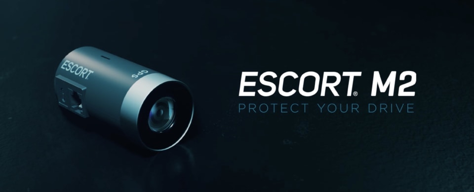 thumbnail video image 2 of ESCORT M2 Smart Dash Cam - 1080p Full HD Video Radar Mounted Dash Camera, Dual Band Wi-Fi & CarPlay, 2 of 12