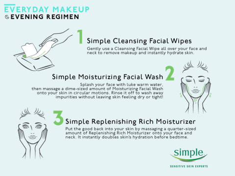 Simple Cleansing Facial Wipes