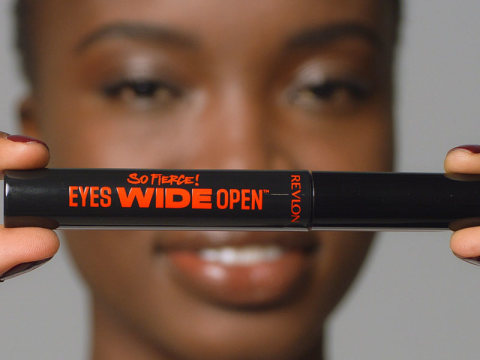thumbnail video image 2 of Revlon So Fierce! Eyes Wide Open, Volumizing and Lash Lifting Mascara, 24hr Wear, 102 Black, 2 of 13