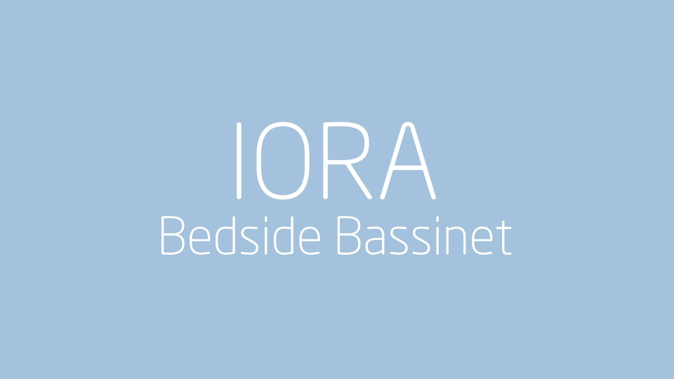 thumbnail video image 2 of Maxi-Cosi Iora Bedside Baby Bassinet, Essential Graphite, 2 of 22