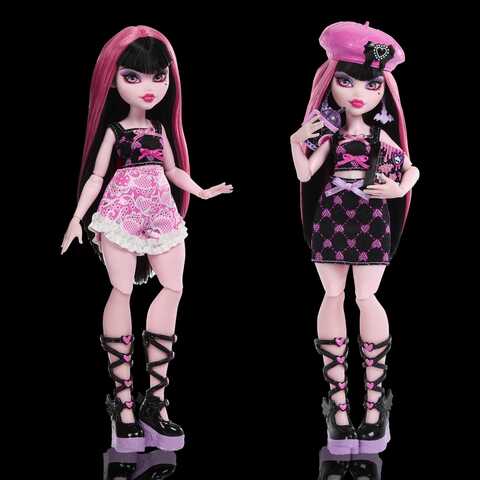  Monster High Doll and Fashion Set, Clawdeen Wolf with Dress-Up  Locker and 19+ Surprises, Skulltimate Secrets : Everything Else
