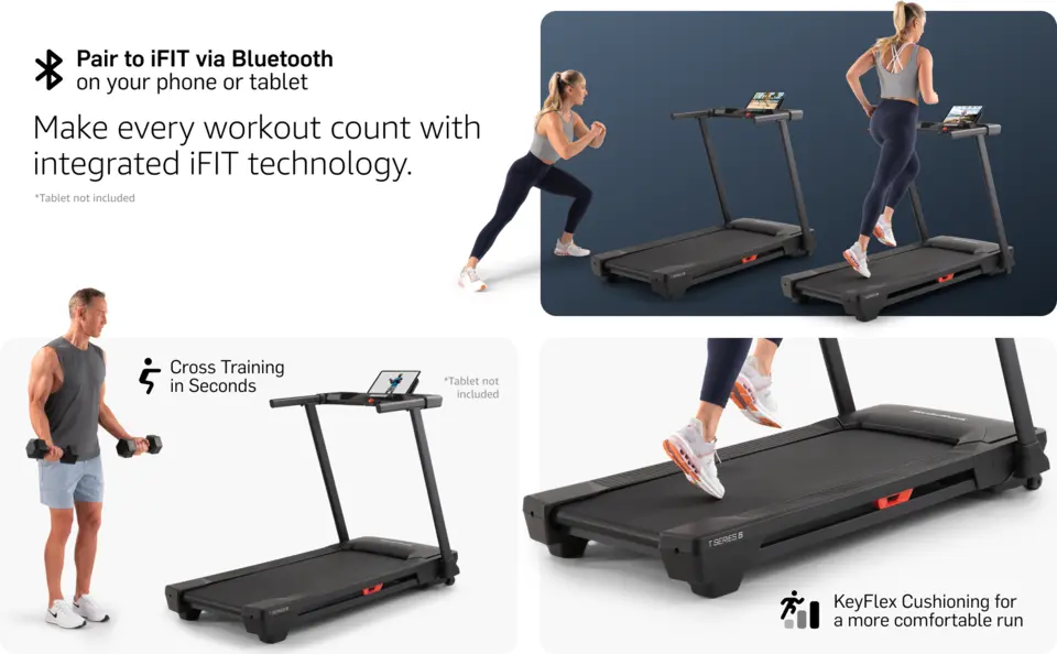 NordicTrack T Series 5 Treadmill | Dick's Sporting Goods