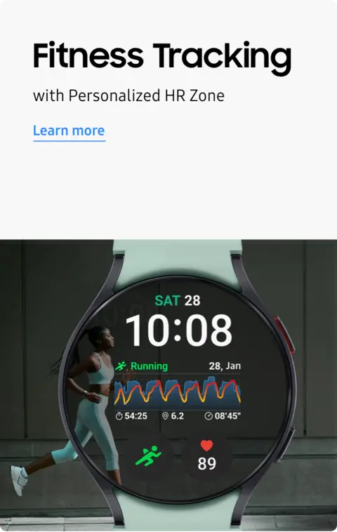 Samsung Galaxy Watch6, Smart Health Wearable, 40mm Samsung Galaxy Watch6, Smart Health Wearable, 40mm